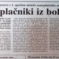 



 

Ministrstvo za zdravstvo je ukinilo samoplačniške ambulante v 
slovenskih bolnišnicah. To je bil prvi korak v obsežni reformi 
zdravstvenega sistema v državi.