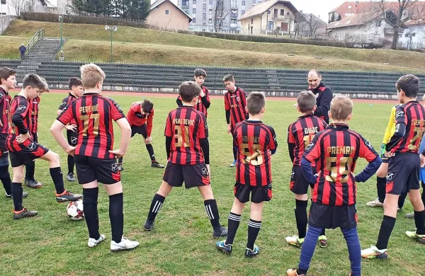 Uvod v trening ene od selekcij  Nogometnega kluba Proteus