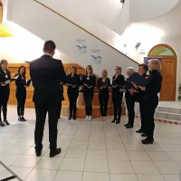 Od abrahama so se pevci poslovili v Trenti