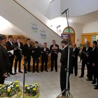 Od abrahama so se pevci poslovili v Trenti