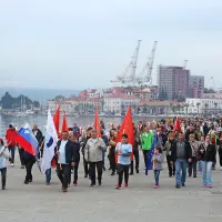Pohod z baklami in kres na Markovcu