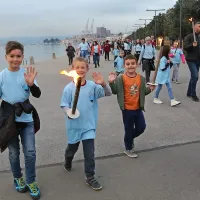 Pohod z baklami in kres na Markovcu