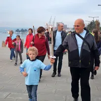 Pohod z baklami in kres na Markovcu