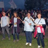 Pohod z baklami in kres na Markovcu