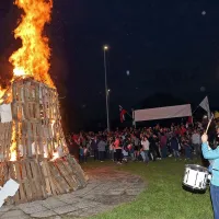 Pohod z baklami in kres na Markovcu