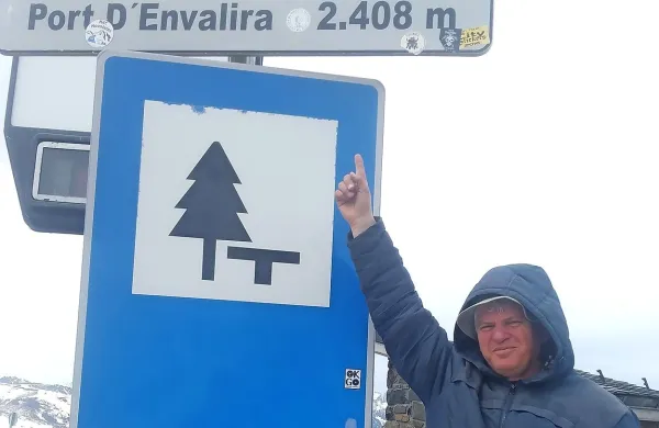 Miran Ipavec je postregel s še enim avtoštoparskim rekordom.