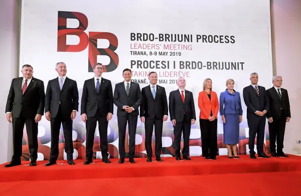 Z vrha procesa Brdo Brioni poziv EU k nadaljevanju &scaron;iritve na Zahodni Balkan