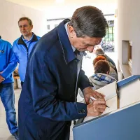 Pahor v &Scaron;kocjanskih jamah opozoril na dovzetnost podzemlja za na&scaron;a ravnanja nad njim