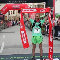 van Hrastovec, zmagovalec teka na  160 kilometrov