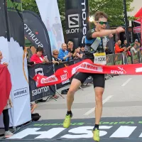 Zmagovalec teka na 32 kmm Jošt Lapajne

