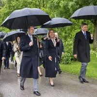 Princ Edward in predsednik Pahor v Tivoliju pozdravila mlade