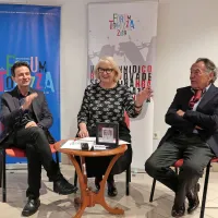 Letošnji program so predstavili (z desne) Milan Rakovac, Irena 
Urbič in Neven Ušumović. 