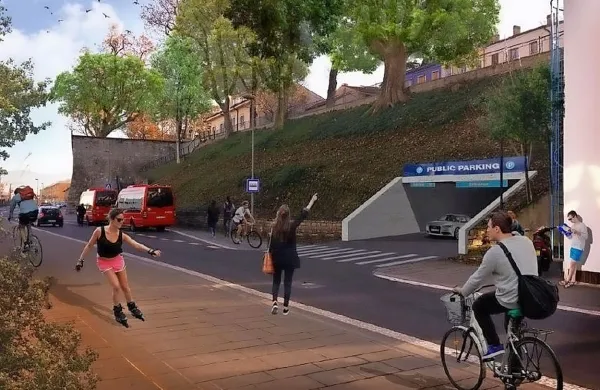 Prebivalci in obiskovalci Kopra bodo z garažno hišo pod Muzejskim trgom pridobili  468 parkirnih mest.