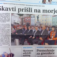 Piran je gostil 12. Evropsko skavtsko konferenco, ki se je je 
udeležilo 500 skavtov iz vseh evropskih držav. 