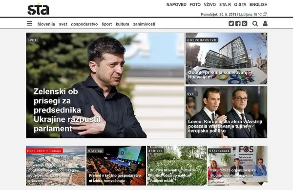  Slovenska tiskovna agencija je bila ponovno tarča spletnih 
prevarantov.