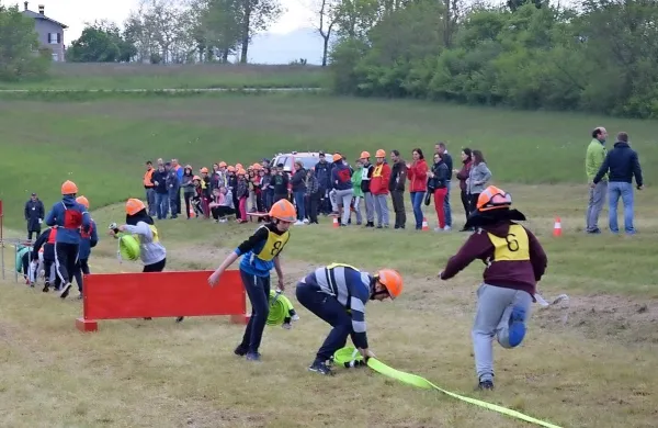 Dopoldne so svoje veščine pokazali najmlajši kraški gasilci. 