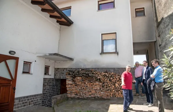 Tudi v Gradišču nad Prvačino  pričakujejo, da jih bodo končno odrešili težav, ki jim jih že skoraj 20 let 
povzročajo plazovita tla. 