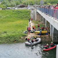 Rekordna udeležba na 30. Spustu po reki Reki