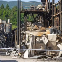 Požar uničil Fragmatov obrat v Podskrajniku