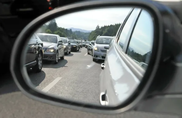 Na primorski avtocesti skorajda že brez zastoja