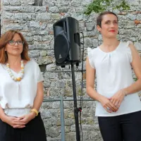 Prihodnost gradu Rihemberk sta predstavili Nataša Kolenc in 
Bojana Čibej. 
