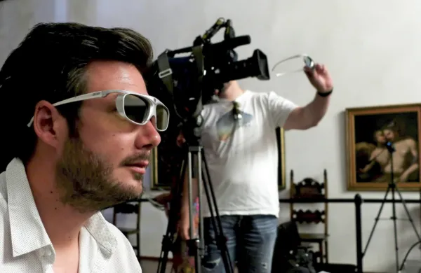 V Pokrajinskem muzeju Koper so ogled izbranih umetnin z 
aktivnimi 3D očali včeraj že predstavili novinarjem. 