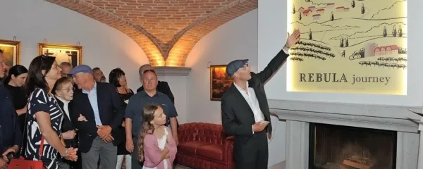 Simčičevi z  Dobrovega so ponosni na novo klet Medot. 