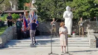 Slavnostna govornica na letošnji spominski svečanosti je bila Štefka Kučan.