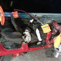 Z alfo čelno trčil v hrva&scaron;ki tovornjak