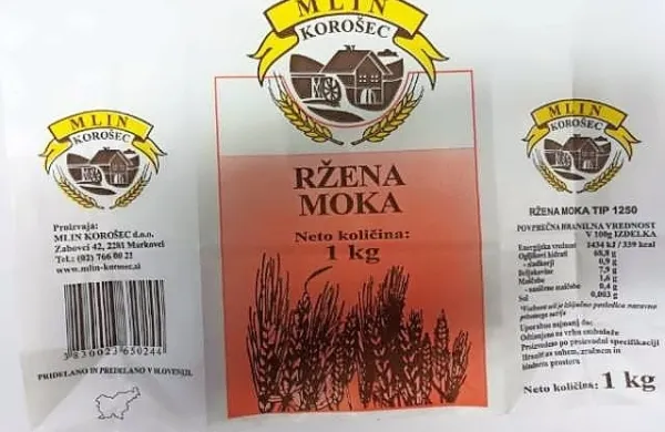 Na upravi  za varno hrano, veterinarstvo in varstvo rastlin opozarjajo, naj potrošniki živila ne zaužijejo.