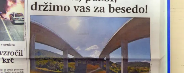 Vozniki so že nestrpno čakali na odprtje hitre ceste med Razdrtim 
in Vipavsko dolino, saj je bila gneča po stari cesti čez Rebrnice 
neznosna.