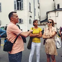 Še posebej zgovoren je bil Alberto Cernaz, velik poznavalec 
koprske zgodovine.