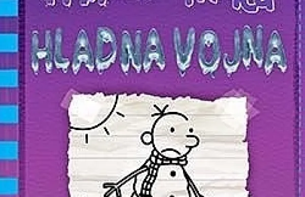 Jeff Kinney: $@  
Dnevnik 
nabritega mulca 
- Hladna vojna, 
prevedel 
Matej Frece, 
založba Grlica, 
217 strani, 
cena 17,95 evra 
(trda vezava), 
9,95 evra 
(mehka vezava) 