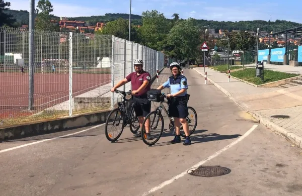 Me&scaron;ane patrulje v Kopru