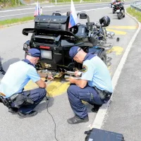 Motoristi v Posočju pod drobnogledom policistov