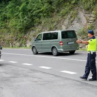 Motoristi v Posočju pod drobnogledom policistov