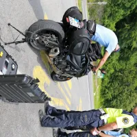 Motoristi v Posočju pod drobnogledom policistov