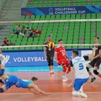 Slovenski odbojkarji s tremi Primorci v postavi drevi proti Belorusiji