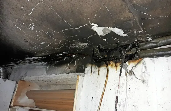 V Sežani zaradi udarca strele zagorelo v stanovanjski hi&scaron;i