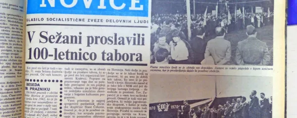 V Sežani so slovesno obeležili 100. obletnico sežanskega tabora.