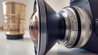 Naiad 15 mm ultraširokokotni objektiv na vmesniku za ostrenje in zaslonko