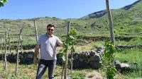 Iago Bitarishvili in Marina Kurtanidze, prijazna gostitelja v kraju Chardakhi.