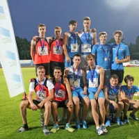 Štafeta Gorice na 4 x 100 metrov je bila državni prvak med 
mlajšimi člani.