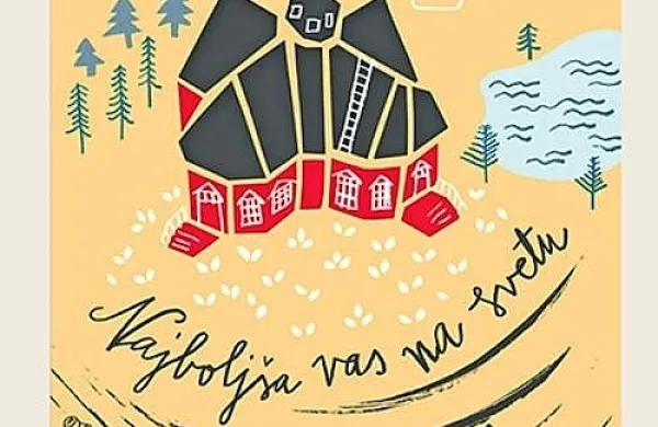 Arto Paasilinna:  $@     
Najboljša vas 
na svetu,  
  prevedla Julija 
Potrč Šavli,  
Mladinska knjiga, 
295 strani, 
cena 26,99 evra