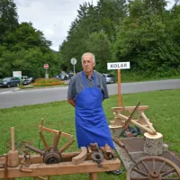 Niko Vidrih je kolarsko znanje in orodje dobil od svojega očeta.