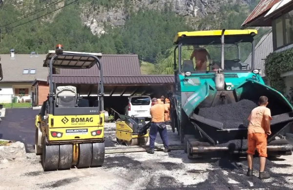 Cesta je zdaj brez nevarnega gramoza