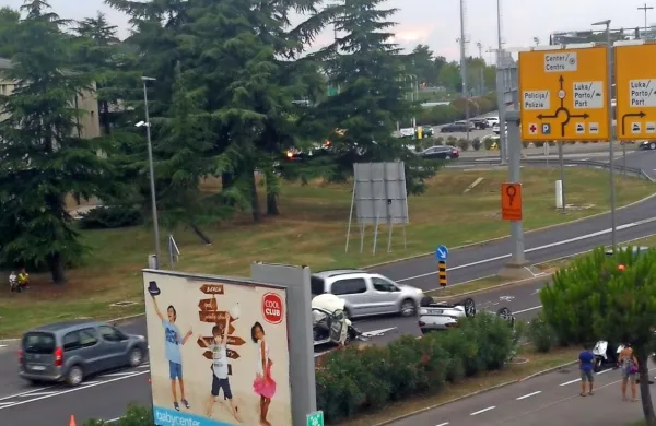 Prometna nesreča v Kopru