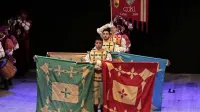 Sbandieratori so pravi akrobati z zastavami.
