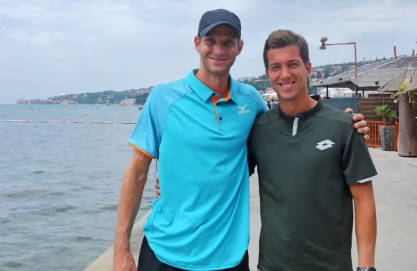 Aljaž Bedene in Blaž Rola