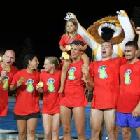 Tako so se člani ekipe Beluge iz Pirana veselili zmage v ajdovskem 
polfinalu.